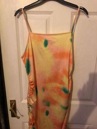 Roused sides dress