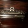 Beautiful silver serving dish Image 4