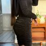 Brand New Small Black Dress With Subtle Sparking S size Image 3