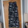 Navy Dress & Scarf.     S.14.  NEW  - No Tag. Image 3