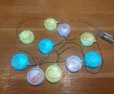 Love Hearts (sweets) Fairy Lights