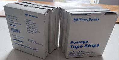Pitney Bowes - Postage Tape Strips - 625-E