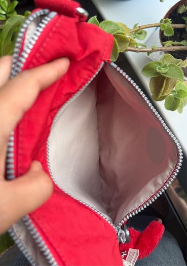 Kipling Arto Medium Crossbody Bag Red Rouge