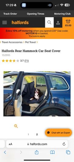 dog hammock for the car