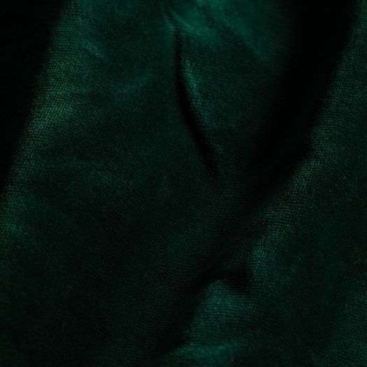 Bottle green velvet sheet
