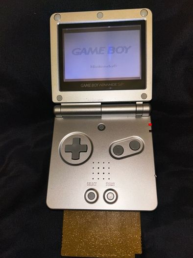 Gameboy Advanced SP Silver