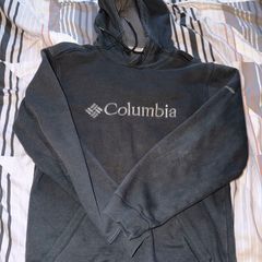 Columbia Sportswear Men's Black and Grey Hoodie