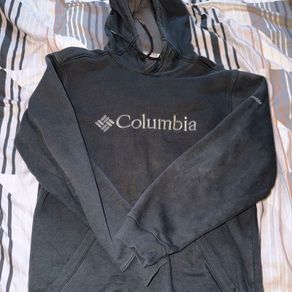 Columbia Sportswear Men's Black and Grey Hoodie