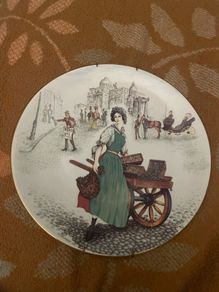 Molly Malone decorative plate