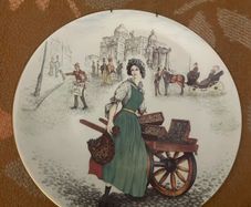 Molly Malone decorative plate