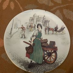 Molly Malone decorative plate