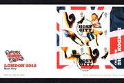 2005 Great Britain London Host City Olympic Bid 2012 Commemorative Stamps Miniature Sheet Addressed First Day Cover (FDC) with Edinburgh pictorial cancel.