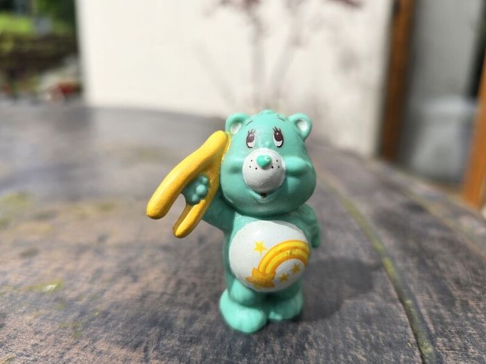 Wish Bear Carebear Mini Figure 1983-1984 Kenner A.G.C.