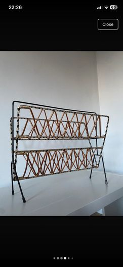 Vintage Magazine Holder