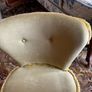Mid century gold colour boudoir or cocktail chair Image 2
