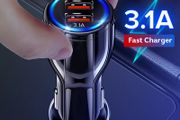 18W 3.1A Car Charger Dual USB Fast Charging QC Phone Charger Adapter For iPhone 11 Pro Max 6 7 8 Plus Samsung Xiaomi Redmi Huawei