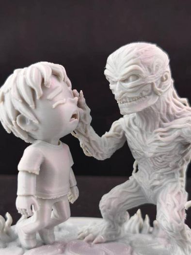 3D Printed Vecna and Will (Stranger Things) Figurine