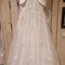 White Communion Dress 146XL with bolero Image 2
