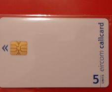 Mint call card blank promotional card
