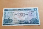 Ulster Bank note 1971