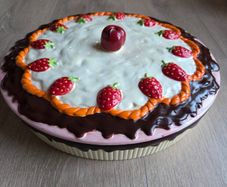 Ceramic Flan Plate