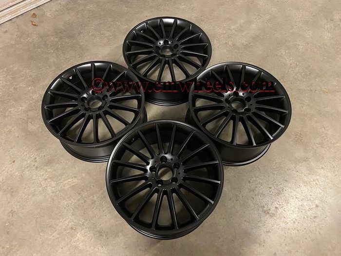 19" Inch Multi spoke C63 AMG Style Alloy Wheels MERCEDES C E A S Class 5X112 W204 W205 W212 W213 W221 W222