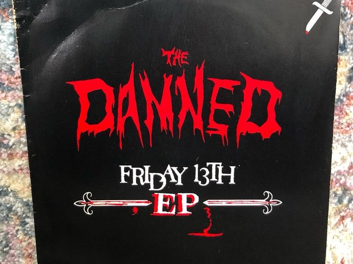 The Damned - Friday 13th EP (1981) 7"