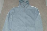 grey hoodie