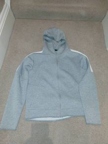 grey hoodie