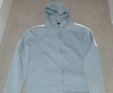 grey hoodie