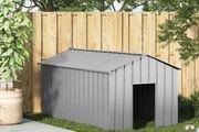 Dog House with Roof 114x202x101 cm Galvanised Steel