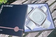 Cup &amp; Saucers Set Atticus &amp; Stone