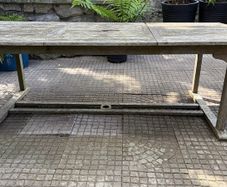 Neptune teak 8 seater garden table