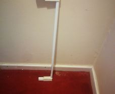 Stair gate extension bar
