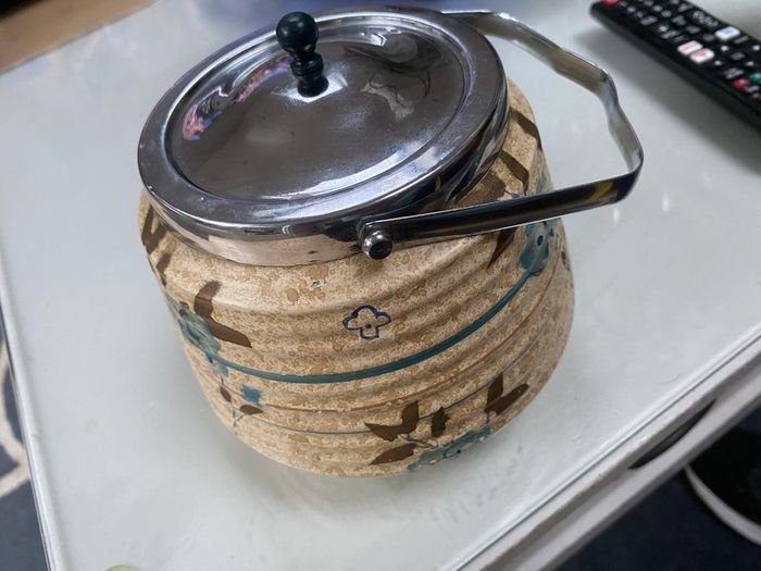 Reduced old Vintage Bramley  Biscuit Barrel