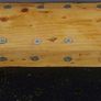 Rustic Floating Chunky shelf. Image 2