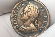 1754 Farthing George II