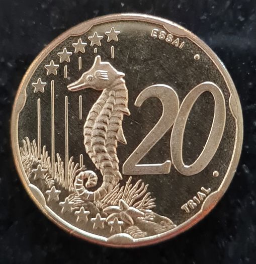 Netherlands Curacao 1,2,5,10,20 & 50 Cent Prototype, Probe, Essai coin's (6 coin Lot)
