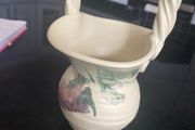 Ballydoughan pottery basket style vase