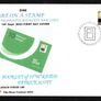 2023 Ireland Art on a Stamp N & W rate Definitive Booklet and Coil Stamp PaddyAchill First Day Cover (FDC) with Baile Atha Cliath (Dublin) pictorial cancel Image 2