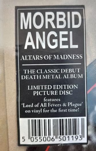 MORBID ANGEL Alters Of Madness picture disc METAL