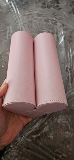 Authentic Lynott Heart Shaped Jewelry Travel Case Storage Box in Pink