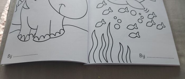 Dinosaur colouring pages