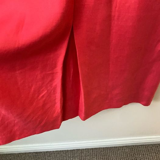 Gerard Darel Pink 100% Linen Sleeveless Shift Dress Size EU 40 UK 12