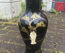 Chinese mother of pearl stand free postage