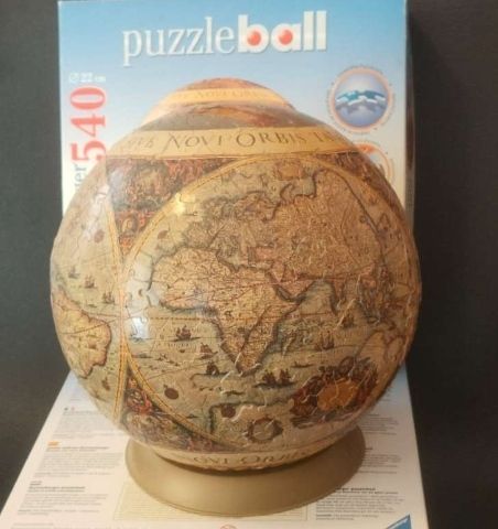 3D Antique map globe 540pcs Ravensburger  jigsaw puzzle