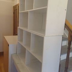 2 ikea units and dressing table