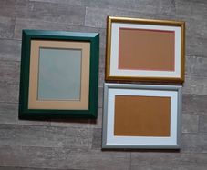 Frames x 3 bespoke