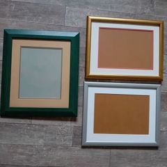 Frames x 3 bespoke