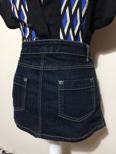 Blue Denim Skirt